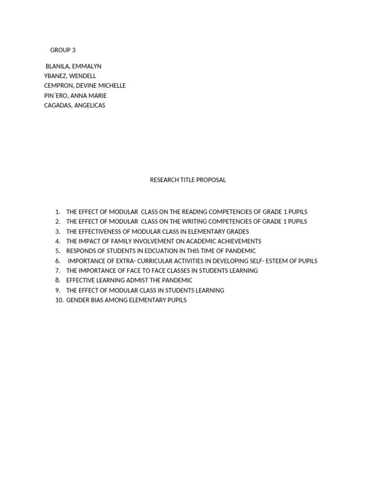 Group 3 Res | PDF