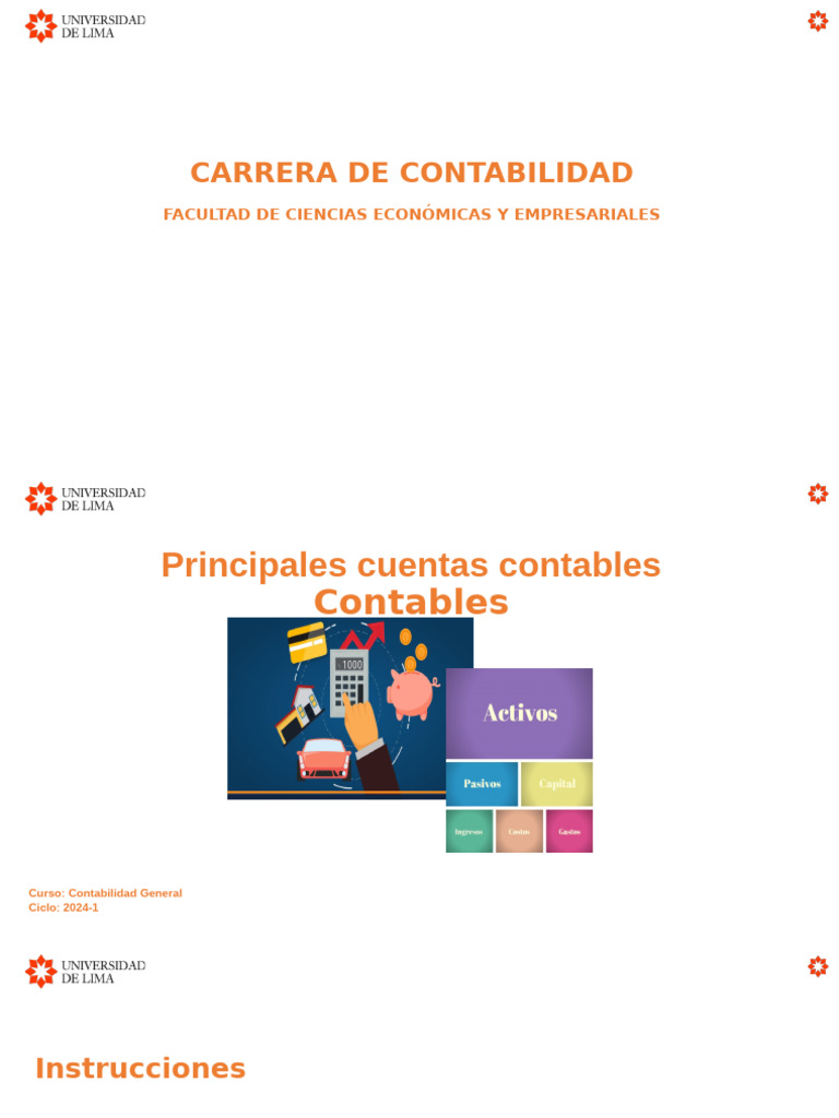 Principales Cuentas Contables en 2024 | PDF | Contabilidad | Estado ...