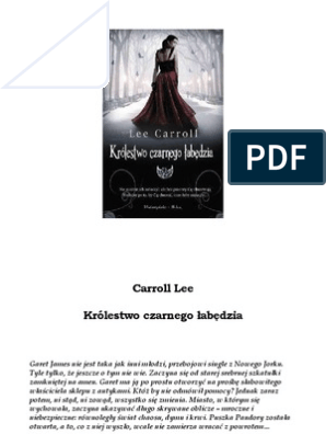 Carroll Lee - Królestwo Czarnego Łabędzia 01 - Królestwo Czarnego Łabędzia | Pdf
