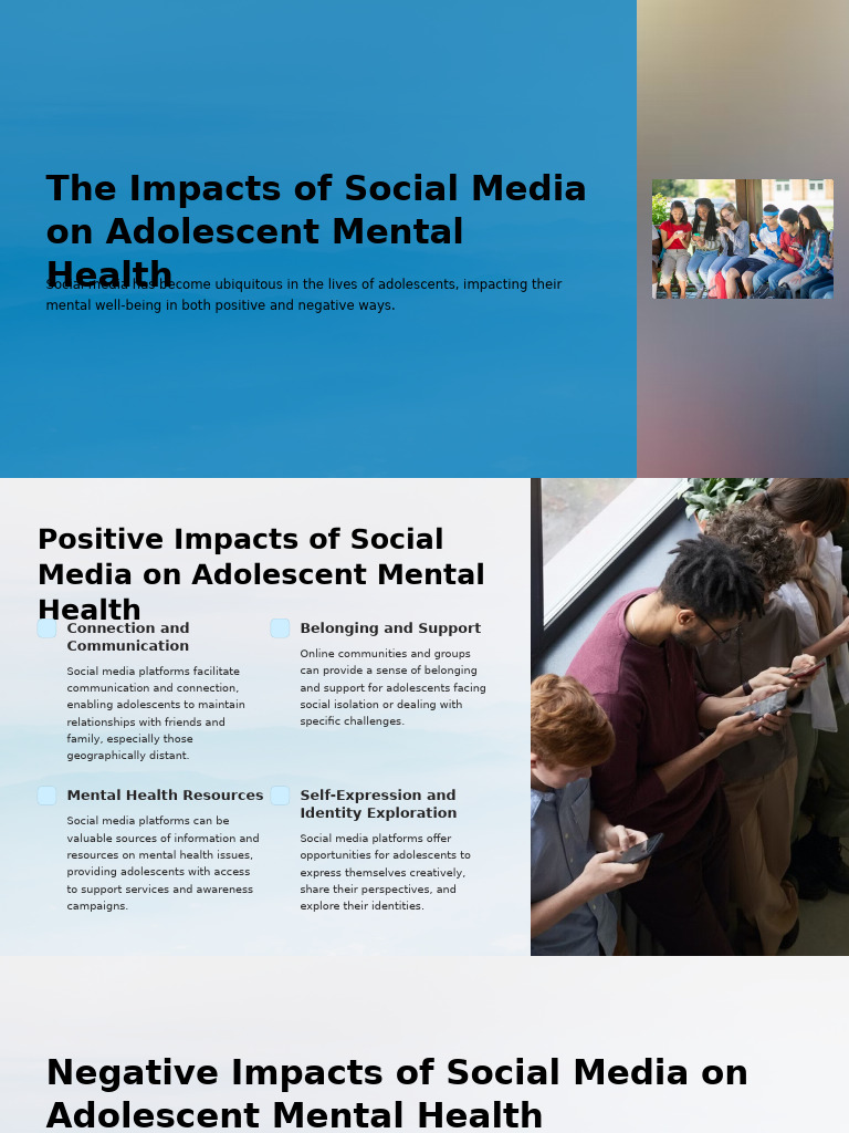 Social Media's Effects on Teen Mental Health | PDF | Social Media ...