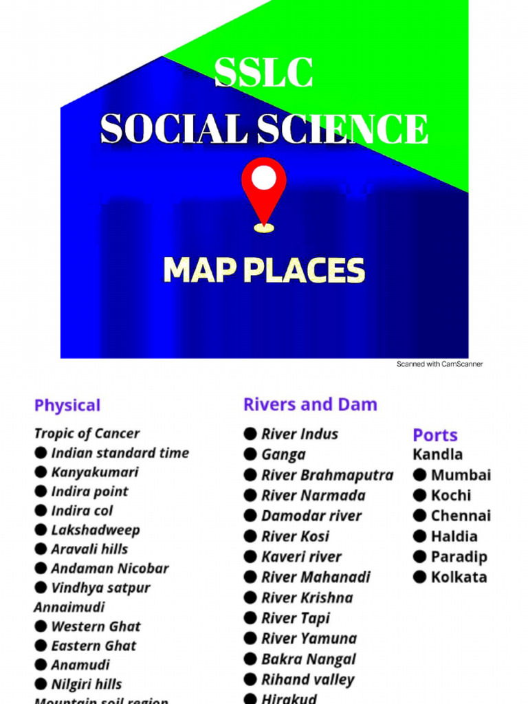 Social Map Boost All The Best by Nijaguna Sir | PDF
