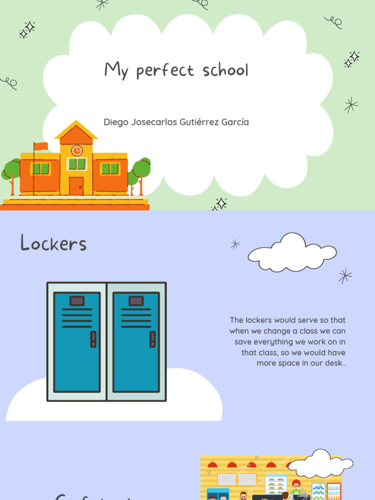 Ideal School Features by Diego Gutiérrez | PDF