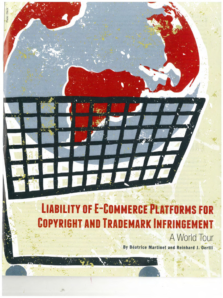 E-Commerce Platform Liability Analysis | PDF | Online Copyright ...