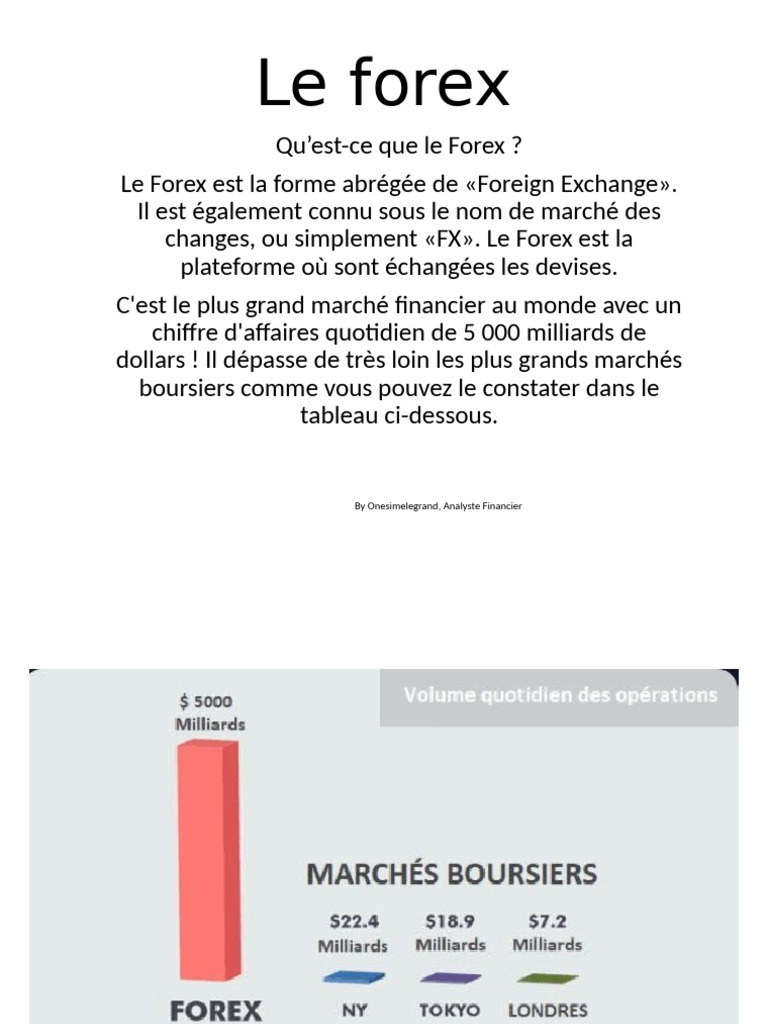Introduction au Forex pour débutants | PDF | Forex | Opérateur de marché