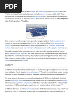 Solar PV Project Report | PDF | Photovoltaic System | Solar Energy