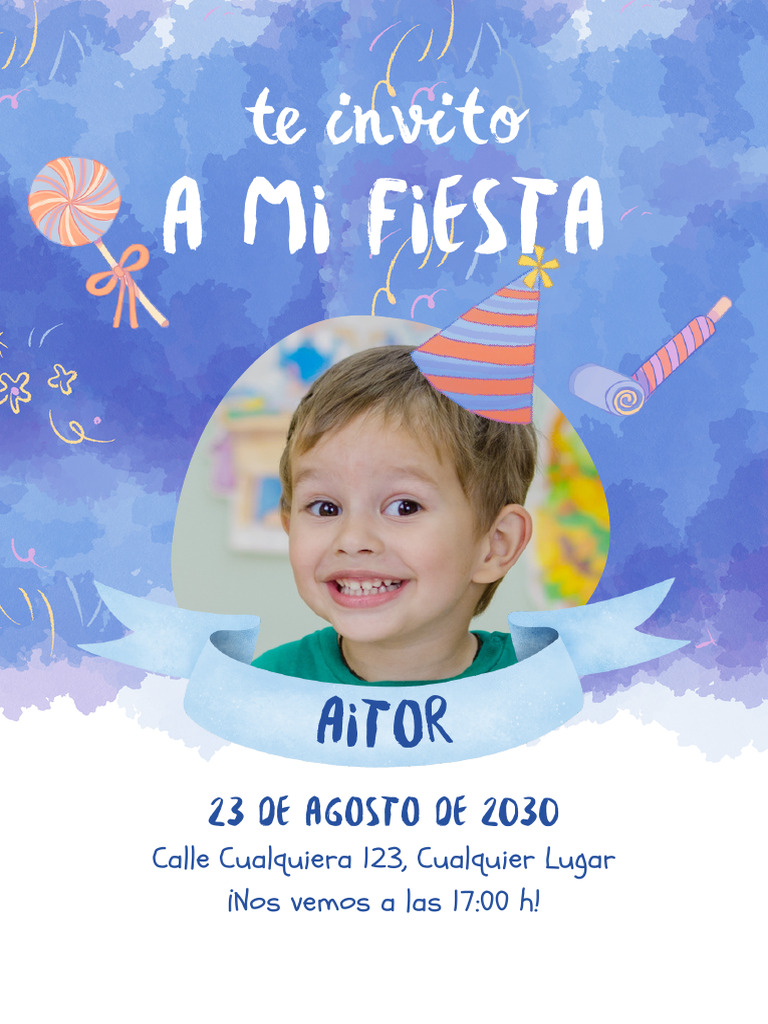 A Mi Fiesta: Te Invito | PDF
