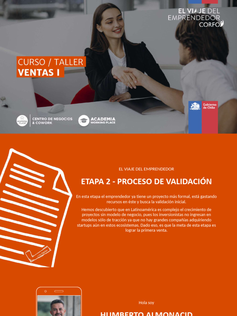 Validación de Proyectos Emprendedores | PDF | Cliente | Empresa de inicio