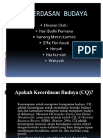 Kecerdasan Budaya Power Point