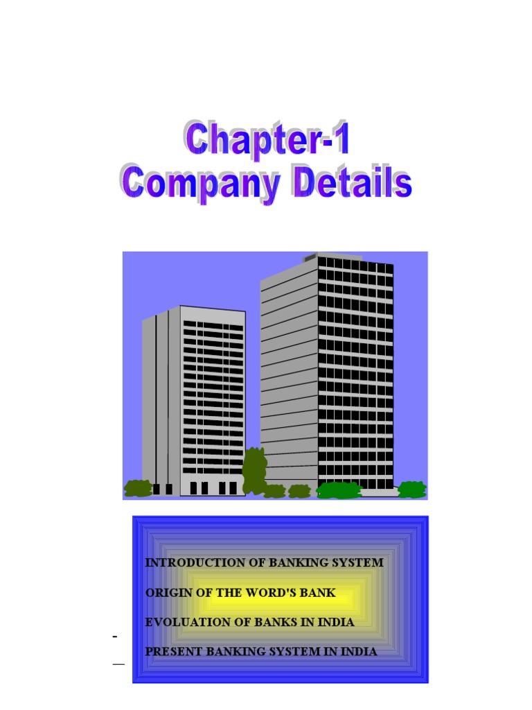 Introduction of Banking System Origin of The Word'S Bank Evoluation of ...