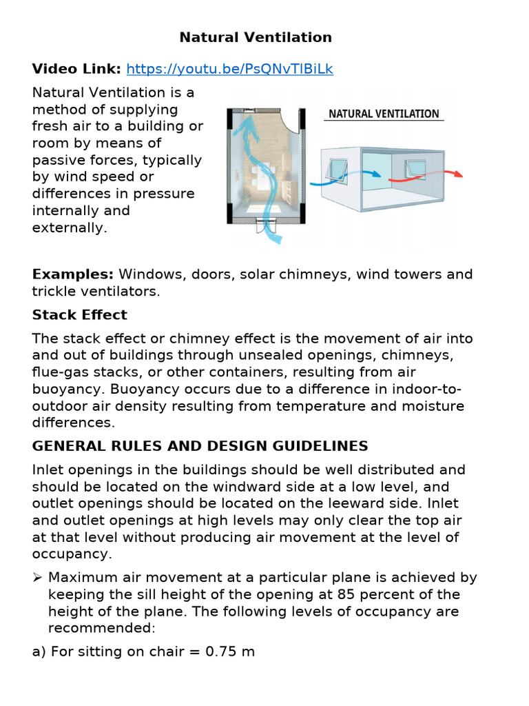 Ventilation | PDF