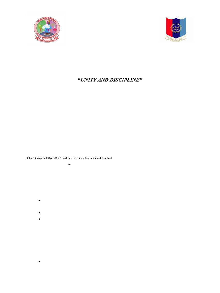 NCC Details | PDF | Social Psychology