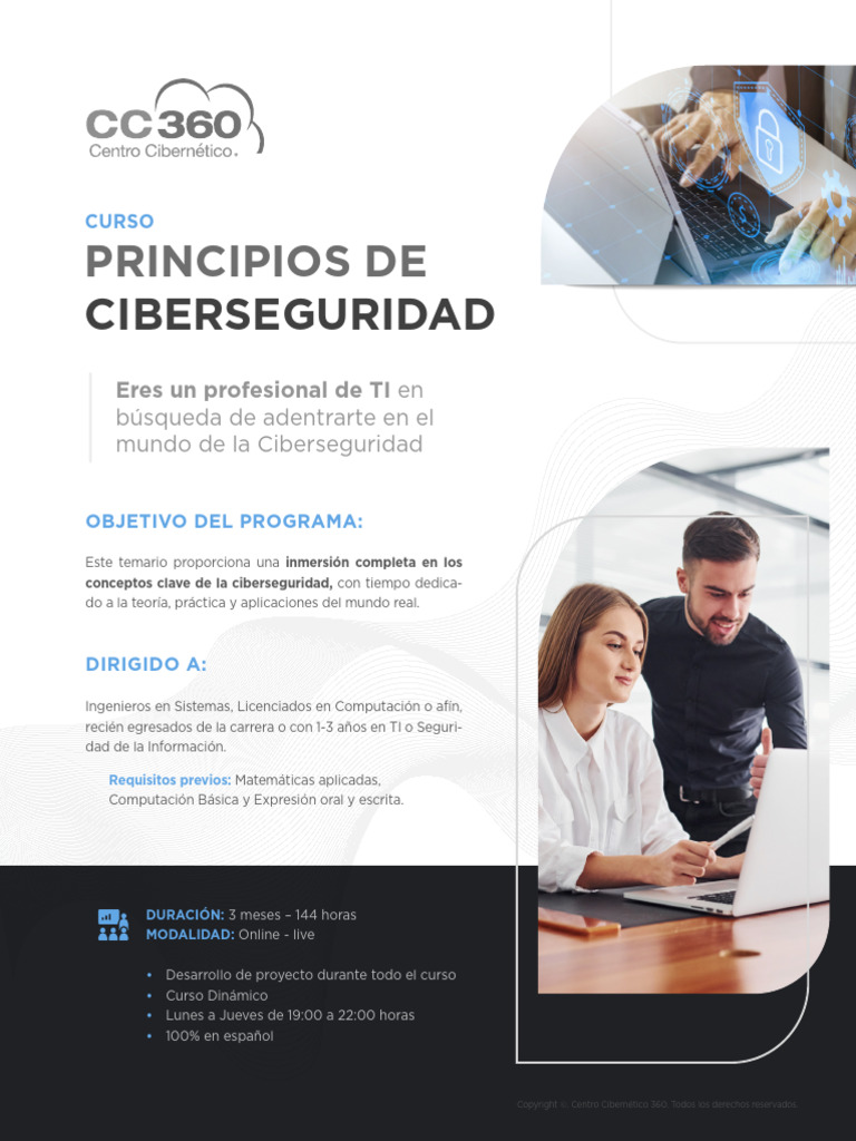 CC360 Principios | PDF | Seguridad | La seguridad informática