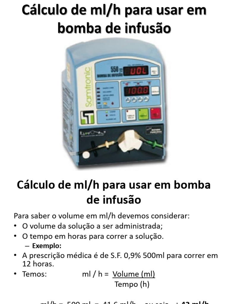 Aula 2 - Bomba de Infusão | PDF