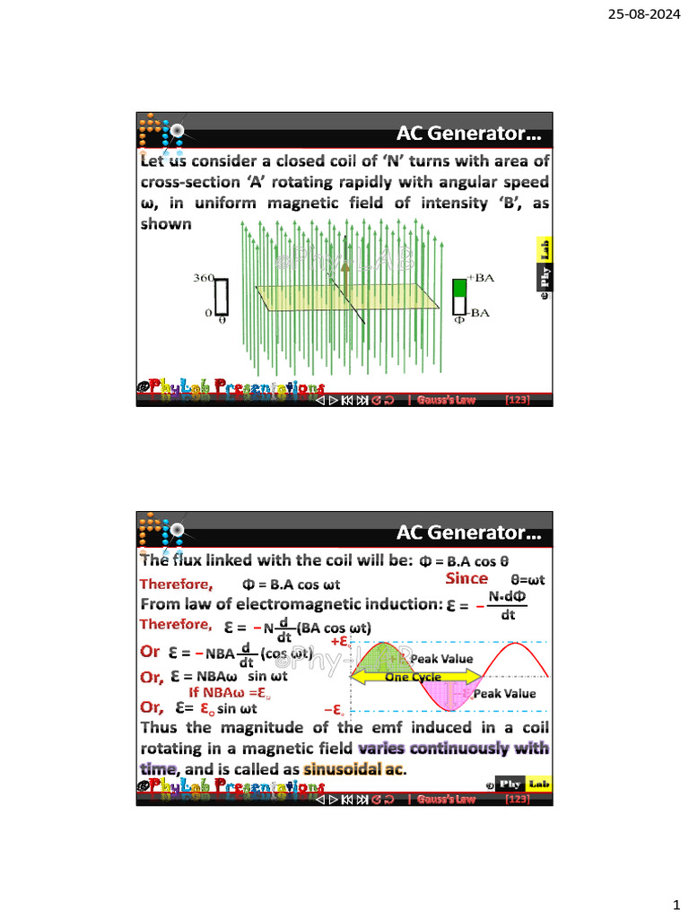 0a) .AC Generator | PDF