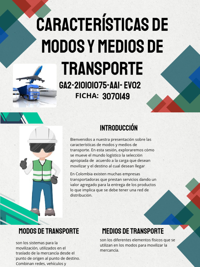 Modos y Medios de Transporte en Logística | PDF | Transporte | Logística