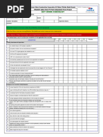 Daily Supervisor Safety Checklist | PDF