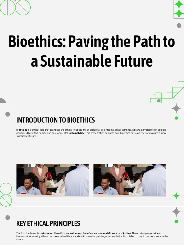 Bioethics for a Sustainable Future | PDF