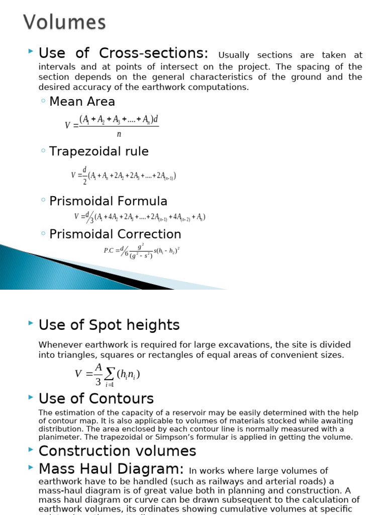 Lecture 2 | PDF | Area | Contour Line