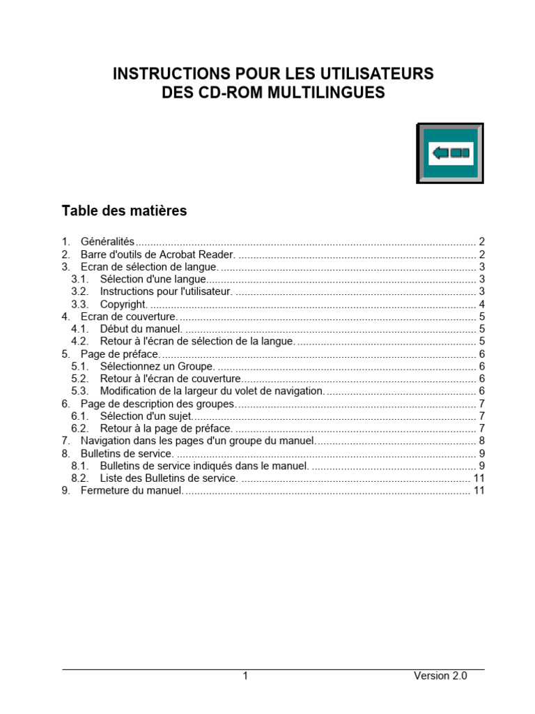 Instructions F | PDF | Bouton (informatique) | Curseur (interface)