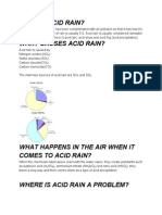 What Is Acid Rain? What Causes Acid Rain?