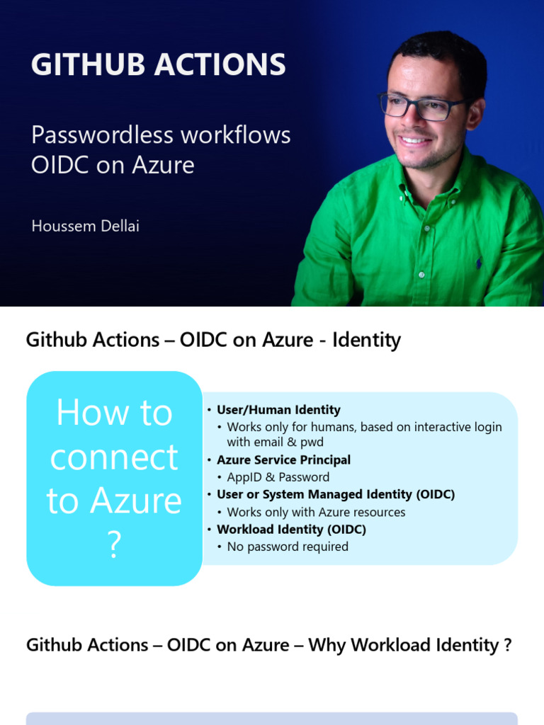 Azure+Workload+Identity+With+Github+Actions+ +OIDC | PDF | Security ...