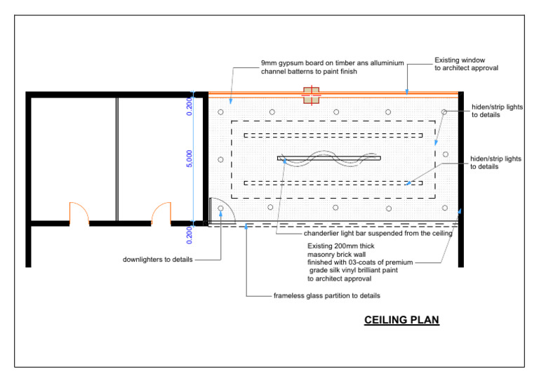Boardroom Ceiling Floor Plan | PDF