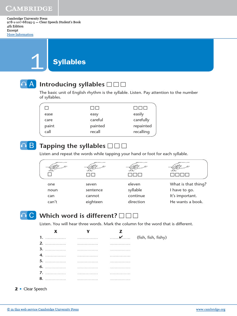 Understanding English Syllables | PDF | English Language | Question