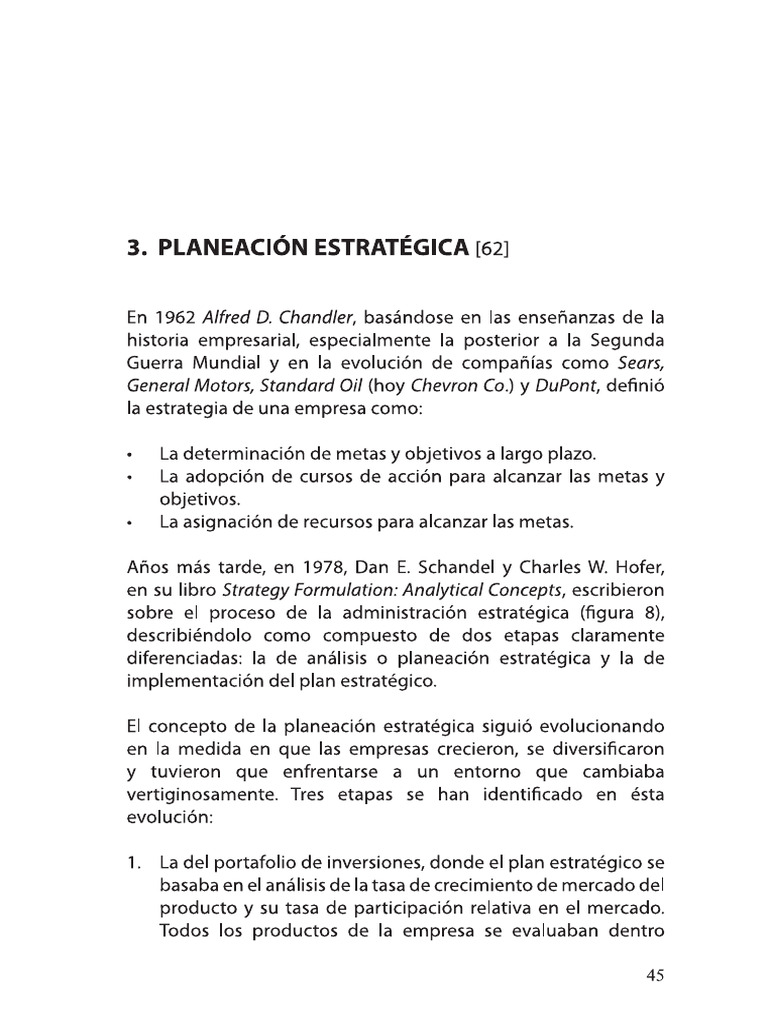 Planeacion Estrategica | PDF