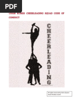 NFHS Cheerleading Manual 2025 Guidelines | PDF | Clothing | Cheerleading
