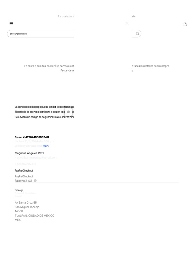 Confirmación de Compra y Entrega | PDF