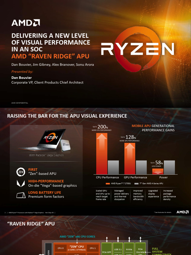 AMD_APU_AMD_Raven | PDF | Graphics Processing Unit | Central Processing ...