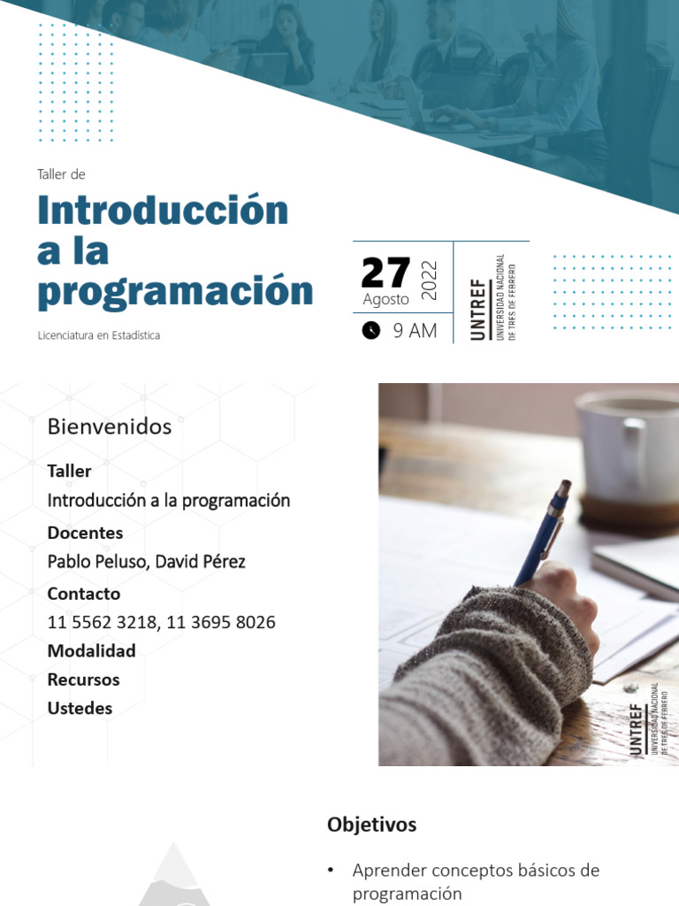 Clase 1 | PDF | Programación de computadoras | Datos