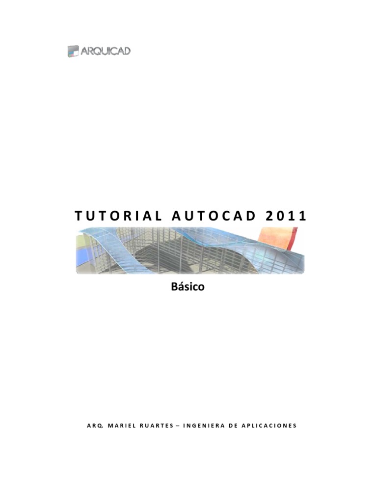Manual Basico Autocad 2011 | PDF | Elipse | Point and Click