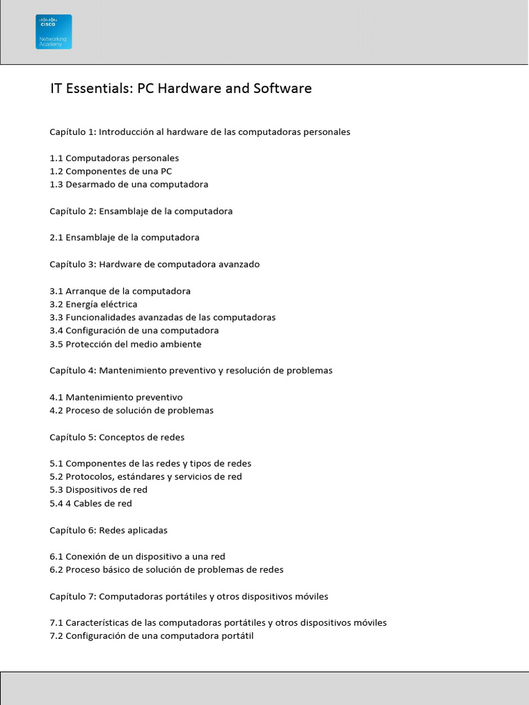 Guía Completa de Hardware y Software PC | PDF | Microsoft Windows ...