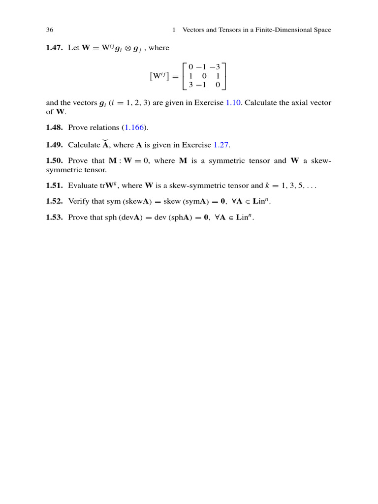 Vector and Tensor Analysis Basics | PDF | Vector Space | Tensor