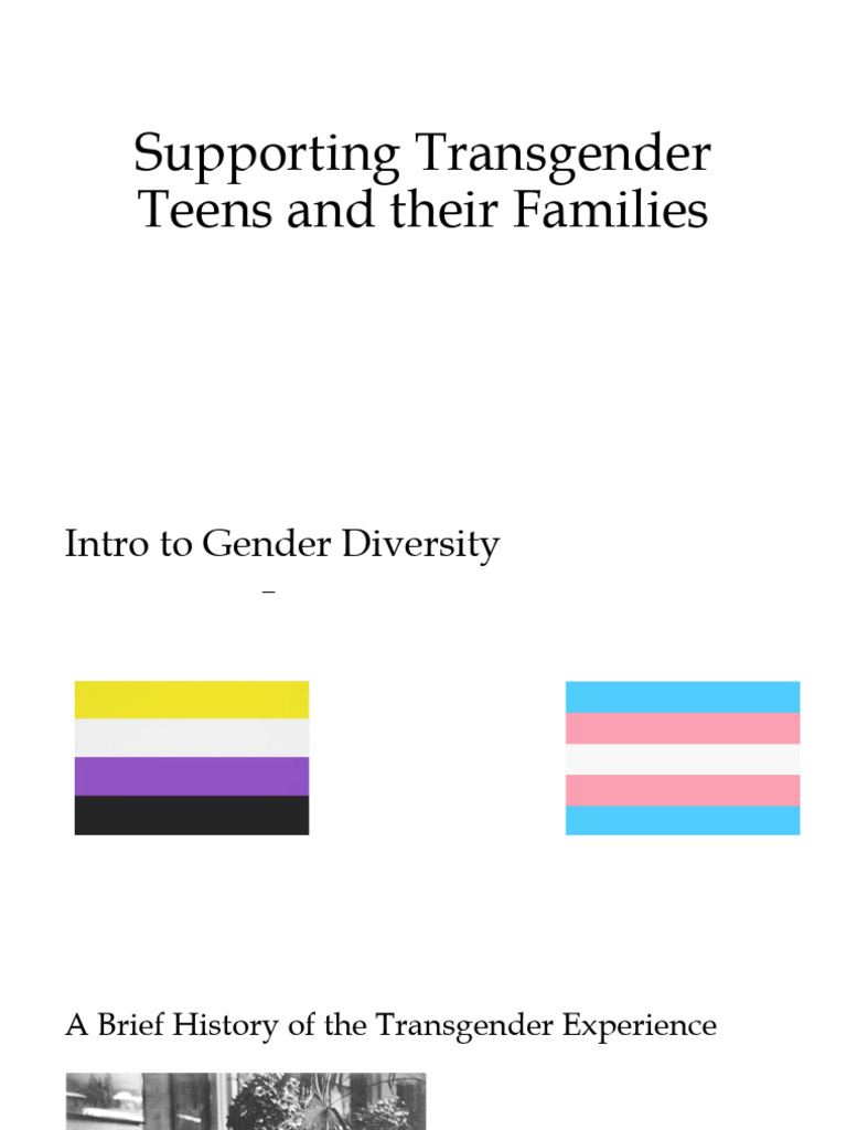 Supporting Transgender Teens & Families | PDF | Transgender | LGBTQIA+ ...