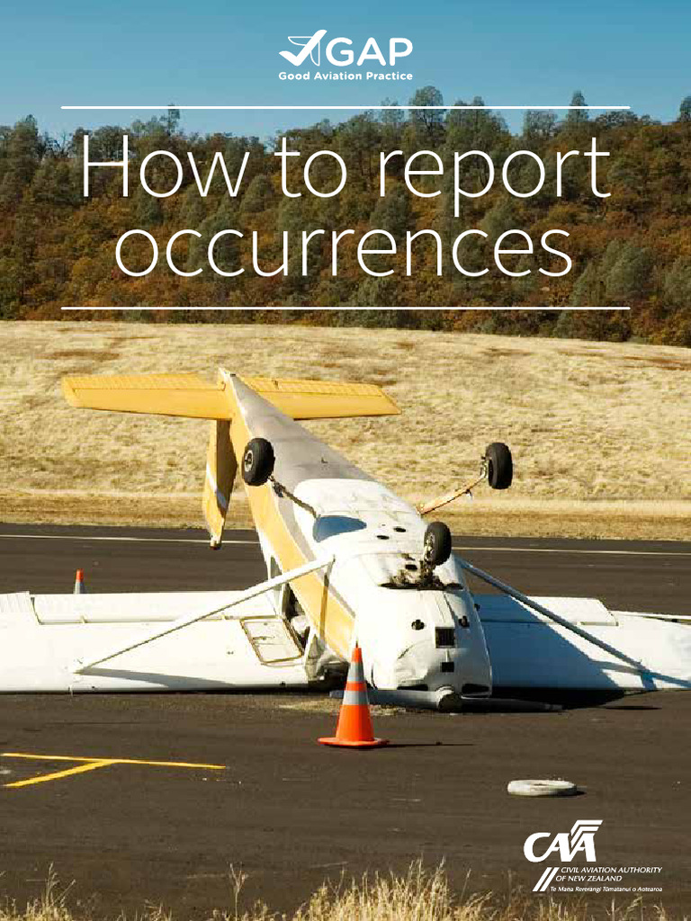 Guide to Reporting Aviation Occurrences | PDF | Federal Aviation ...