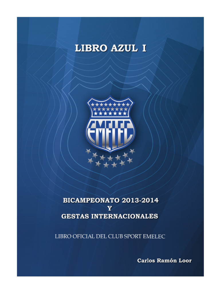 Libro Azul I - C. S. Emelec | PDF