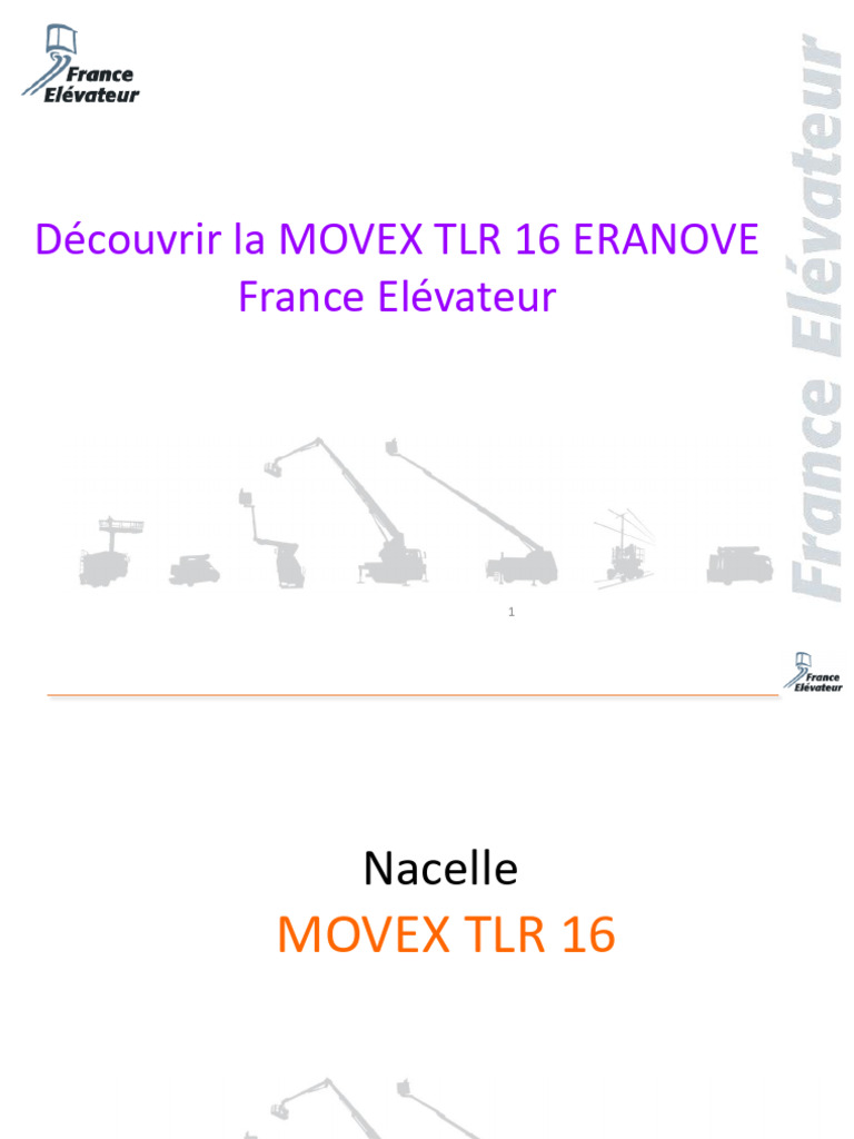 Présentation de la MOVEX TLR 16 | PDF | Pompe | Interrupteur