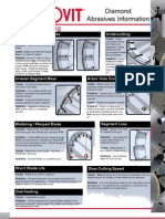 Flexovit Abrasives - Troubleshooting Diamond Abrasives