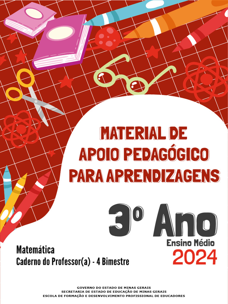 3 Ano - em - Matemática - Professor | PDF | Latitude | Cartografia