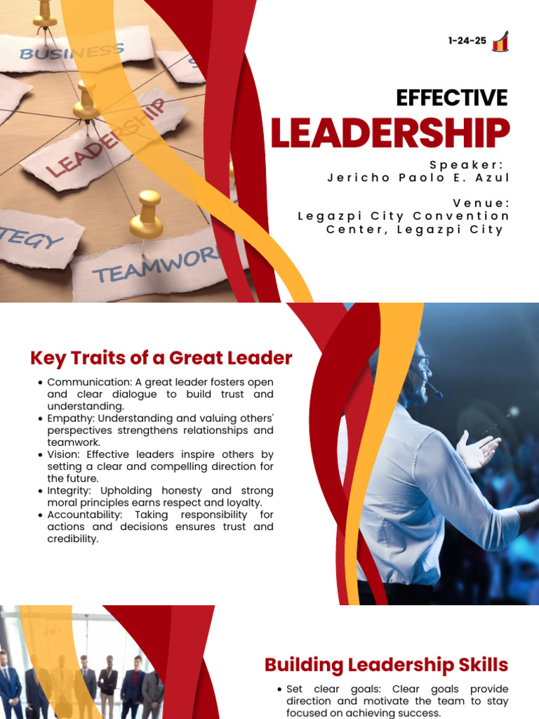 Key Traits of Effective Leadership | PDF