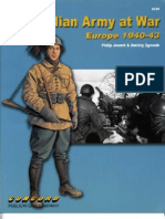 The Italian Army at War Europe 1940-43 (English)