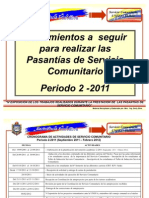 Lineamientos Servicio Comunitario