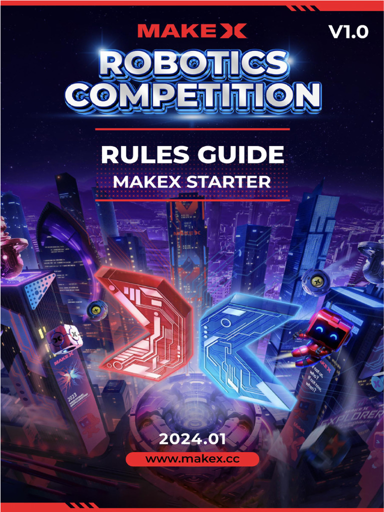 2024 MakeX Starter All Core Journey Rules GuideV1.0 | PDF | Area ...