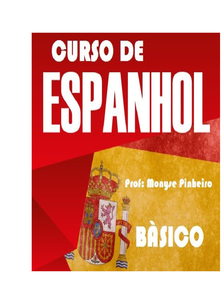 Curso Completo de Espanhol Básico | PDF | Espanhol (idioma) | Adjetivo