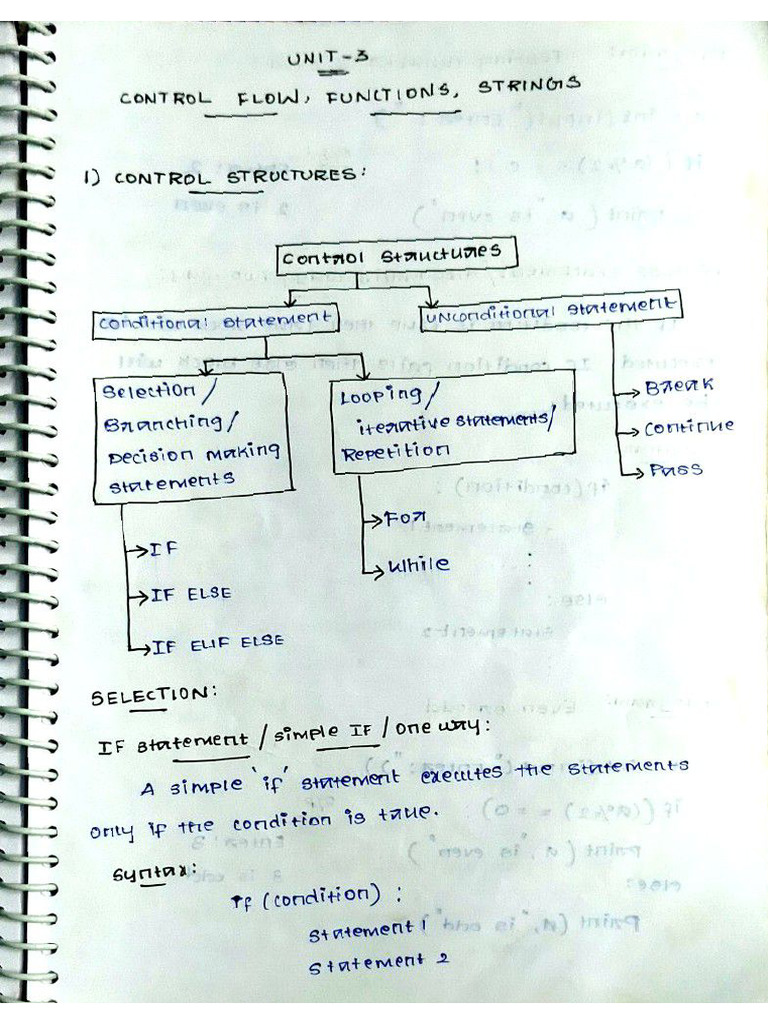 python unit -3 (cse) | PDF