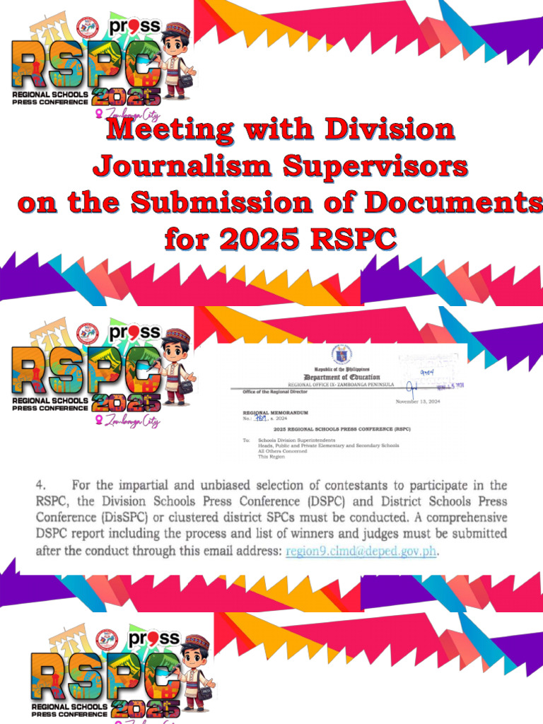 RSPC 2025 Submission of Documents | PDF