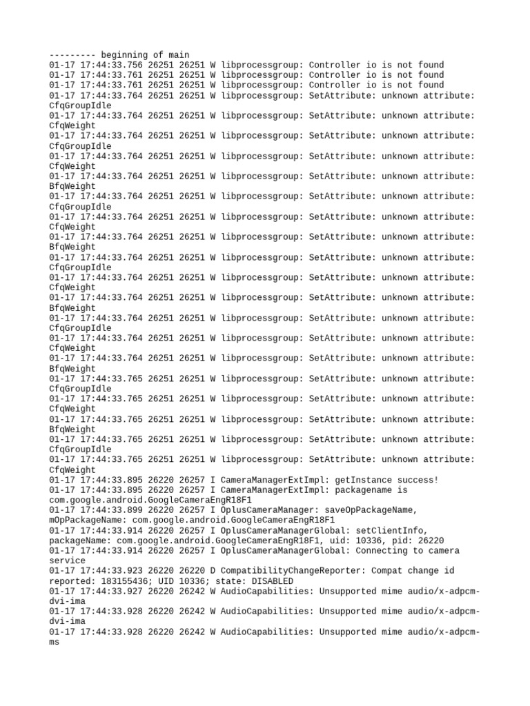 Logcat 1737110673589 | PDF | Computing | Software