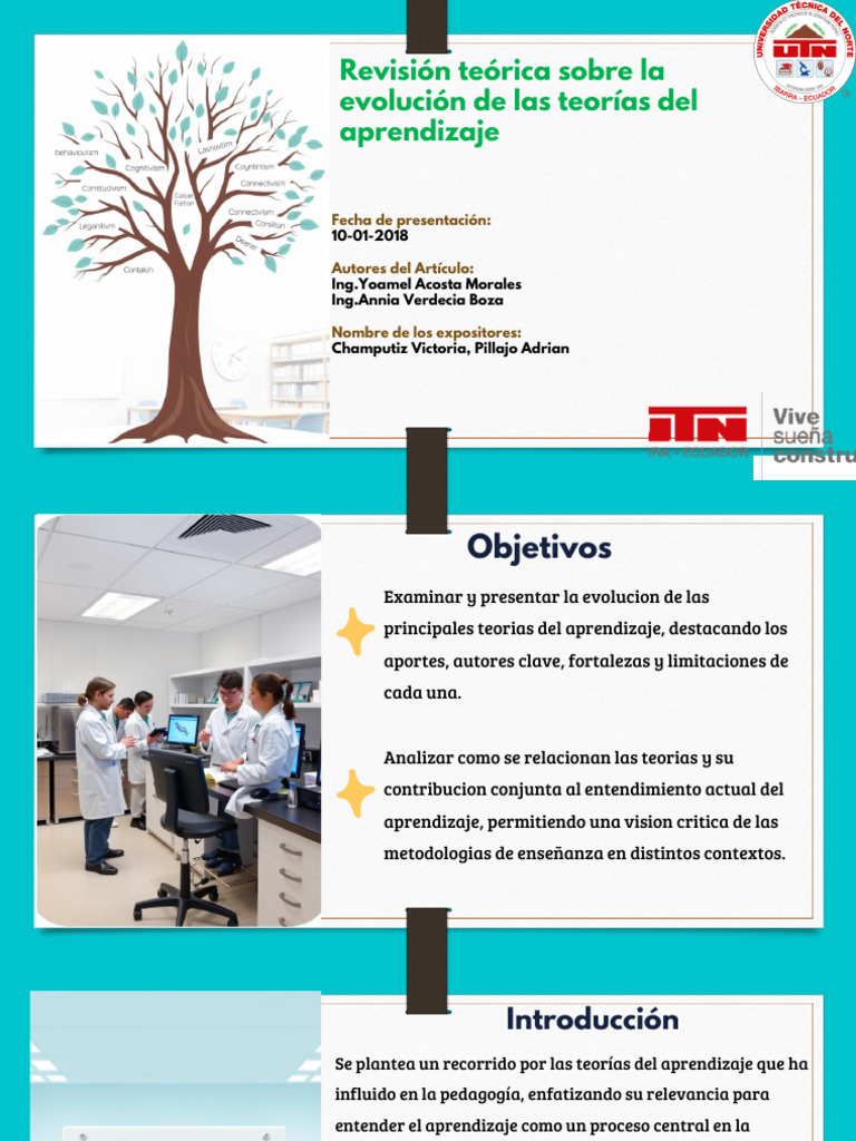 Evolucion de Las Teorias Del Aprendizaje | PDF | Aprendizaje ...